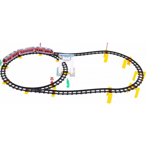 Дитячий поїзд на дистанційному управлінні + Аксесуари 62 ел. ZKT.2813Y