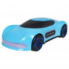 Машинка дитяча Ramiz 7022-3D на дистанційному керуванні, блакитно-чорна