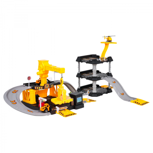 Дитячий іграшковий паркінг та будівельний майданчик Ramiz 1294B + машинки