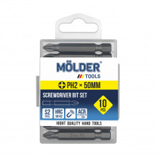 Набір біт Molder PH2x50мм 10шт