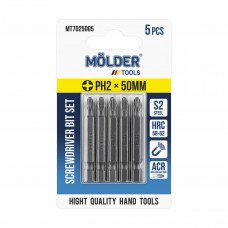 Набір біт Molder PH2x50мм 5шт