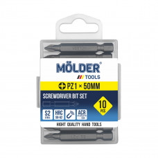 Набір біт Molder PZ1x50мм 10шт