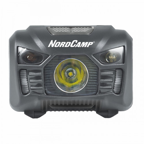 Ліхтар налобний Nord Camp 150Lm, 3W LED, 1200mAh з сенсором білий/червоний