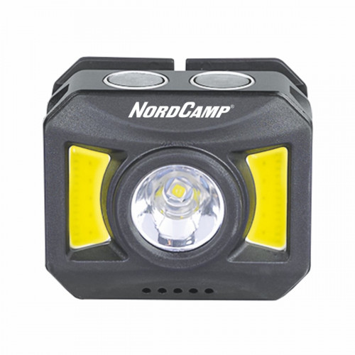 Ліхтар налобний Nord Camp 150+140Lm, 3W+COB, 850mAh, білий/червоний Ліхтар налобний Nord Camp 150+140Lm, 3W+COB, 850mAh, білий/червоний