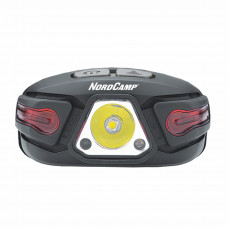 Ліхтар налобний Nord Camp 250Lm, 5W LED, 850mAh, з сенсором білий/червоний