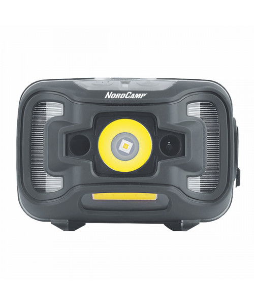 Ліхтар налобний Nord Camp 330Lm, 5W CREE XTE+COB, 1800mAh, з сенсором білий/червоний