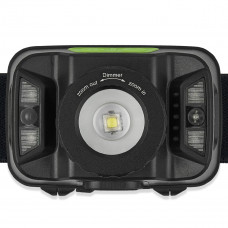 Ліхтар налобний Winso 260Lm, 5W CREE XTE, 1800mAh, Zoom, з сенсором білий/червоний