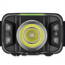 Ліхтар налобний Winso 380Lm, 5W CREE XTE+COB, 1800mAh, з сенсором білий/червоний