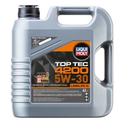 Моторне масло Liqui Moly Top Tec 4200 5W-30 4л