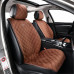 Комплект преміум накидок для сидінь CarLife Turbo, coffee