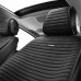 Преміум накидки для передніх сидінь CarLife Sport, black 2шт