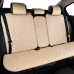 Комплект преміум накидок для сидінь CarLife Turbo, biege