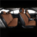 Комплект преміум накидок для сидінь CarLife Racer, coffee