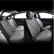Комплект, 3D чохли для сидінь Beltex Malibu, grey