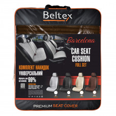Комплект преміум накидок для сидінь Beltex Barcelona, coffee