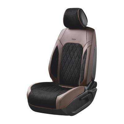 Комплект, 3D чохли для сидінь Beltex Malibu, black-brown