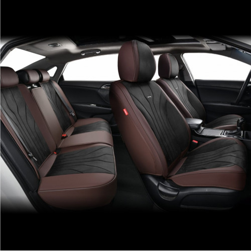 Комплект, 5D чохли для сидінь Beltex Sierra, black-brown Комплект, 5D чохли для сидінь Beltex Sierra, black-brown