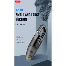 Пилосос портативний XO CZ001A 120Вт від прикурювача чорний Пилосос портативний XO CZ001A 120Вт від прикурювача чорний