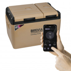 Холодильник автомобільний Brevia 31л (компресор LG) двокамерний 23335