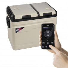 Холодильник автомобільний Brevia 47л (компресор LG) двокамерний 23525