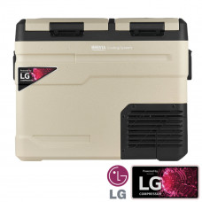 Холодильник автомобільний Brevia 47л (компресор LG) двокамерний 23525