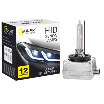 Ксенонова лампа Solar D3S 5000K, 42V, 35W PK32d-3, 2шт