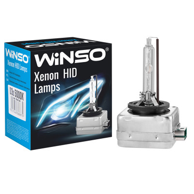 Ксенонова лампа Winso D3S 5000K, 42V, 35W PK32d-3, 2шт