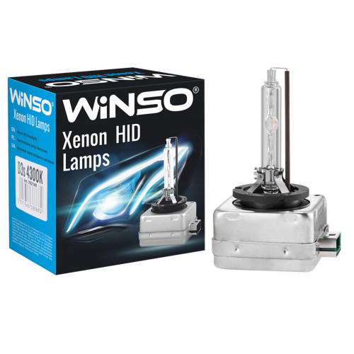 Ксенонова лампа Winso D3S 4300K, 42V, 35W PK32d-3, 2шт