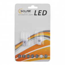 Автолампа Solar LED 12V T10 W2.1x9.5d 1smd 5050 white, 2шт Автолампа Solar LED 12V T10 W2.1x9.5d 1smd 5050 white, 2шт