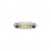 LED автолампа Solar 12V SV8.5 T11x36mm 6smd 3528 white, 2шт