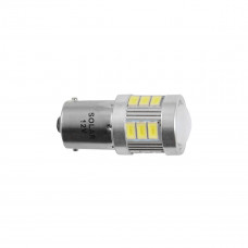 LED автолампа Solar 12/24V S25 BA15s 18SMD 120lm white, 2шт