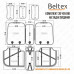 Комплект, 3D чохли для сидінь BELTEX Manhattan, coffee