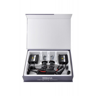 Комплект біксенону Brevia Н4 bi-xenon 6000К + Super Slim Ballast