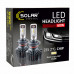 LED автолампа Solar H11 12/24V 6500K 8000Lm 60W ZES Chip