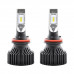 LED автолампа Solar H11 12/24V 6500K 8000Lm 60W ZES Chip