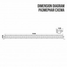 Автолампа світлодіодна Belauto Cree Combo LED (30*5w)