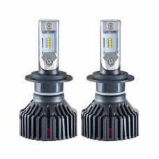 LED автолампа Solar H7 12/24V 6500K 8000Lm 60W ZES Chip