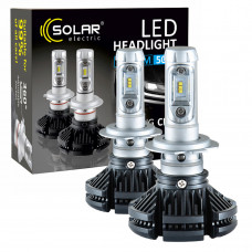 LED автолампа Solar H7 12/24V 6000Lm 50W ZES Chip