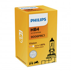Галогенова лампа Philips HB4 12V 55W P22d Vision (+30% more light)