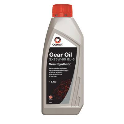 Трансмісійне масло Comma SX75W-90 GEAR OIL GL5 1л
