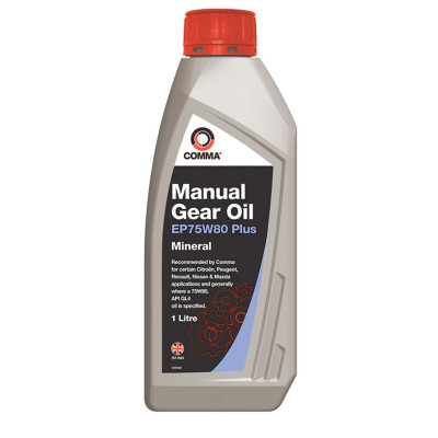 Трансмісійне масло Comma GEAR OIL EP75W-80 PLUS 1л