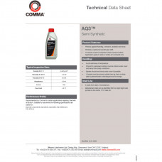 Трансмісійне масло Comma AQ3 AUTO TRANS FLUID 1л