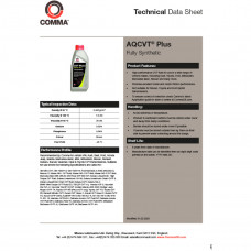 Трансмісійне масло Comma AQCVT TRANS FLUID PLUS 1л