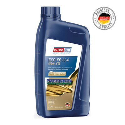 Моторне масло EuroLub Eco FE LL4 0W-20 1л