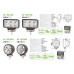 Автолампа світлодіодна Belauto Epistar Flood LED (6*3w)