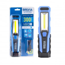 Ліхтар інспекційний Brevia LED 8SMD+1W LED 300lm 2000mAh microUSB