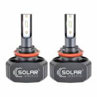 LED автолампа Solar H11 12/24V 6000K 5000Lm 40W CSP1860 2шт