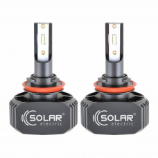 LED автолампа Solar H11 12/24V 6000K 5000Lm 40W CSP1860 2шт