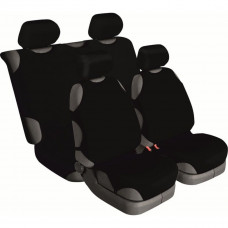 Майки універсал Beltex Cotton чорний на 4 сидіння, без підголівників
