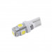 LED автолампа Solar 12V T10 W2.1x9.5d 5SMD white, 2шт SL1330